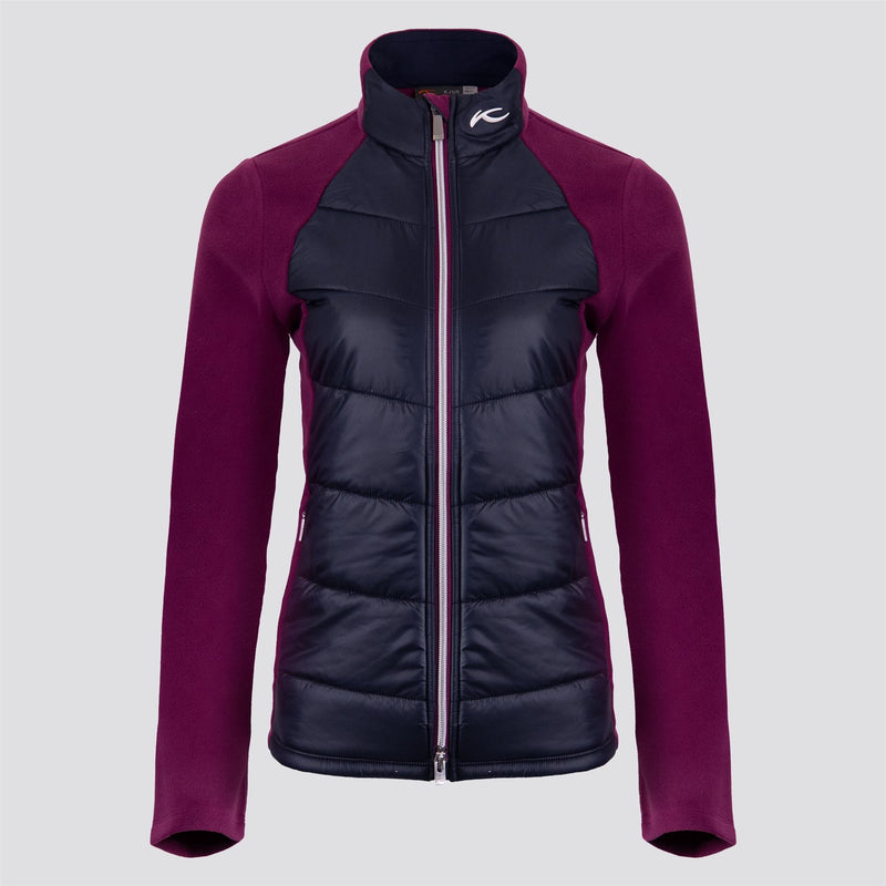 Womens Lucerne Hybrid Jacket Deep Ruby/Atlanta Blue