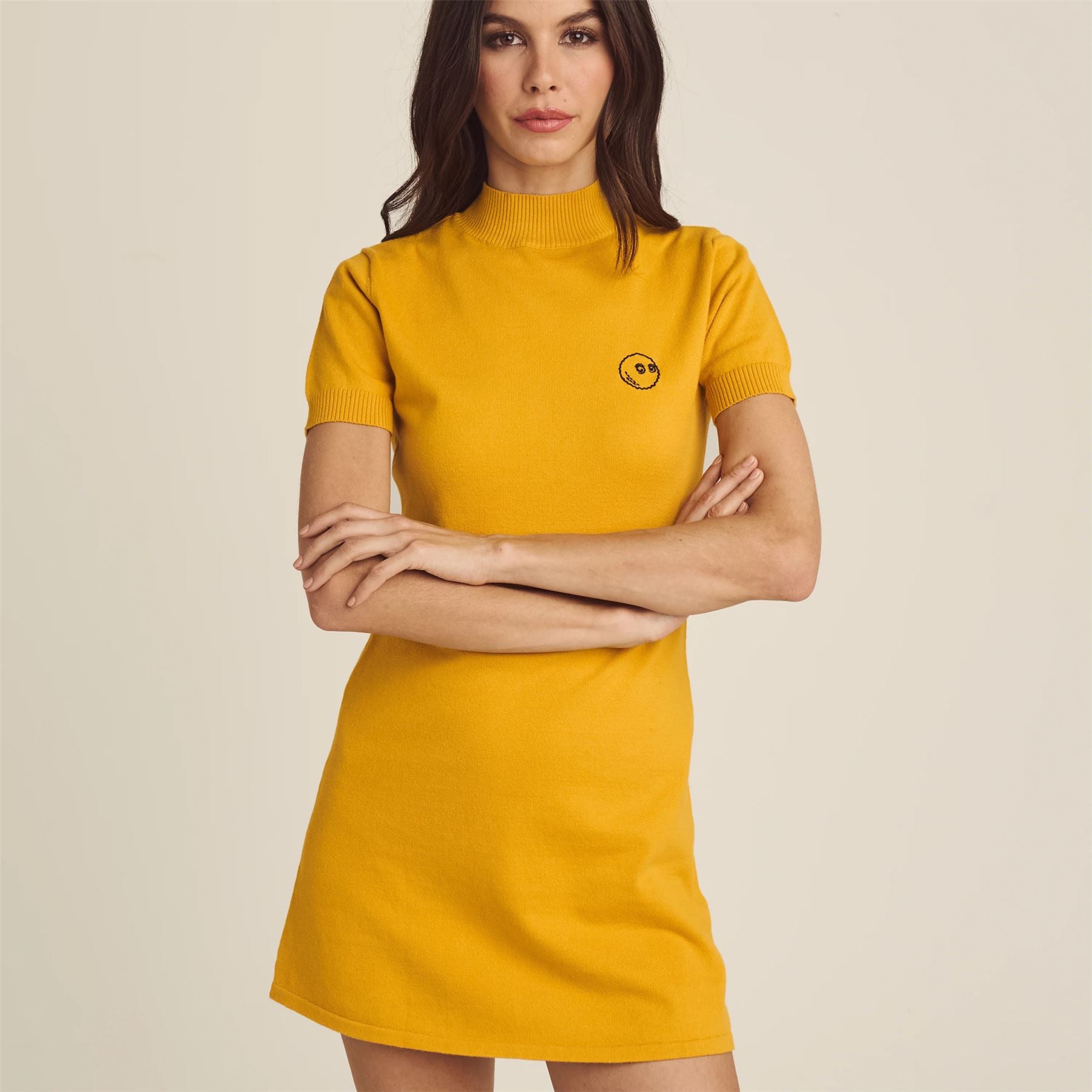 Womens Lauren II Dress Gold