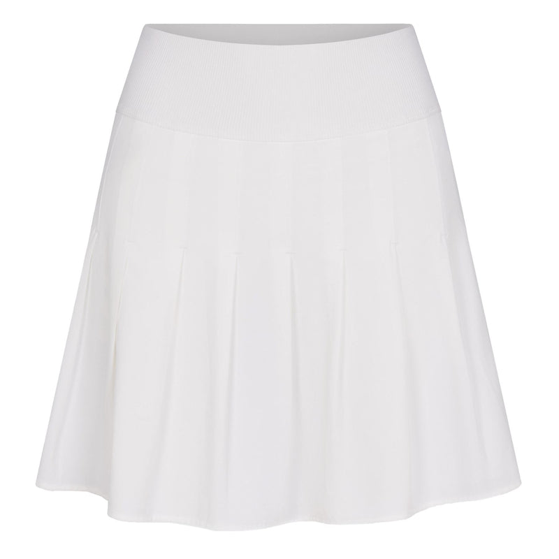 Womens Serena Skirt Pearl White