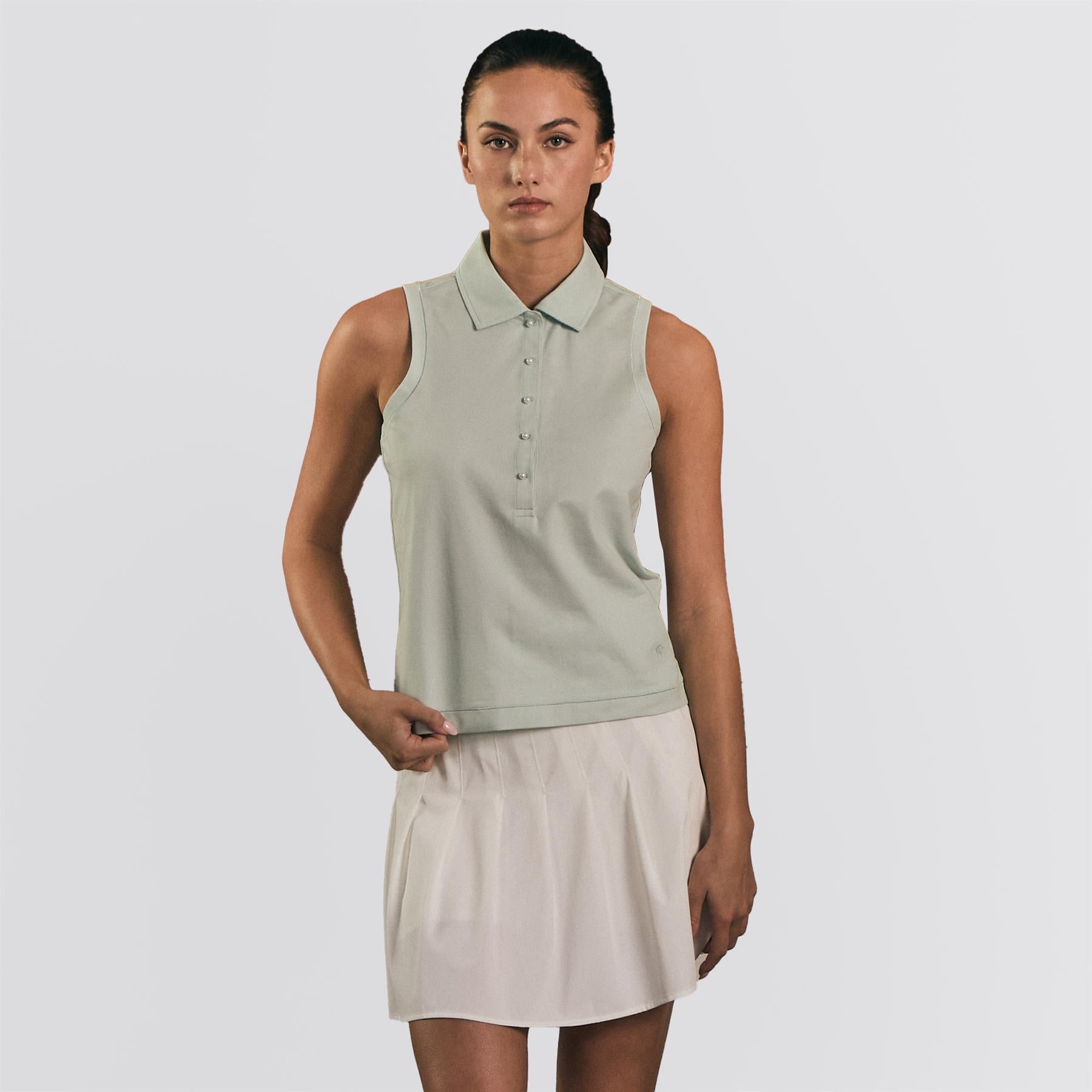 Womens Val Polo Porcelain