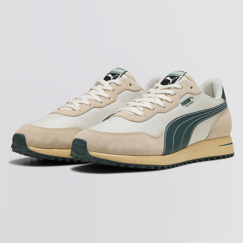 Helsinki G Golf Shoes Frosted Ivory/Green Terrain/Light Straw