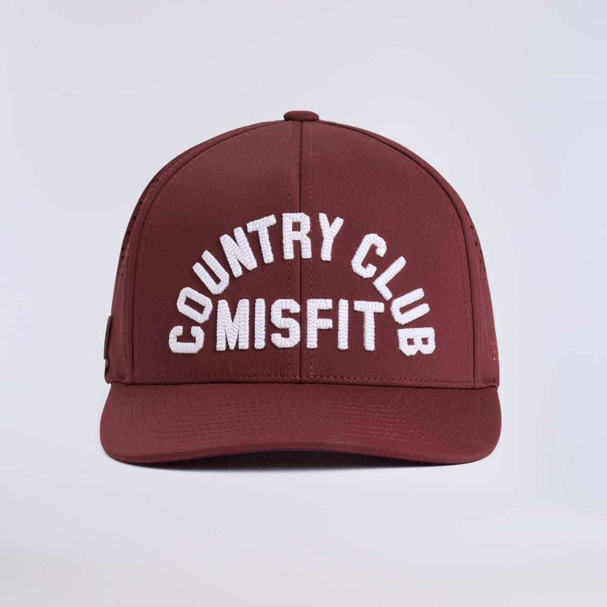 Country Club Misfit Delta Hat Dark Plum