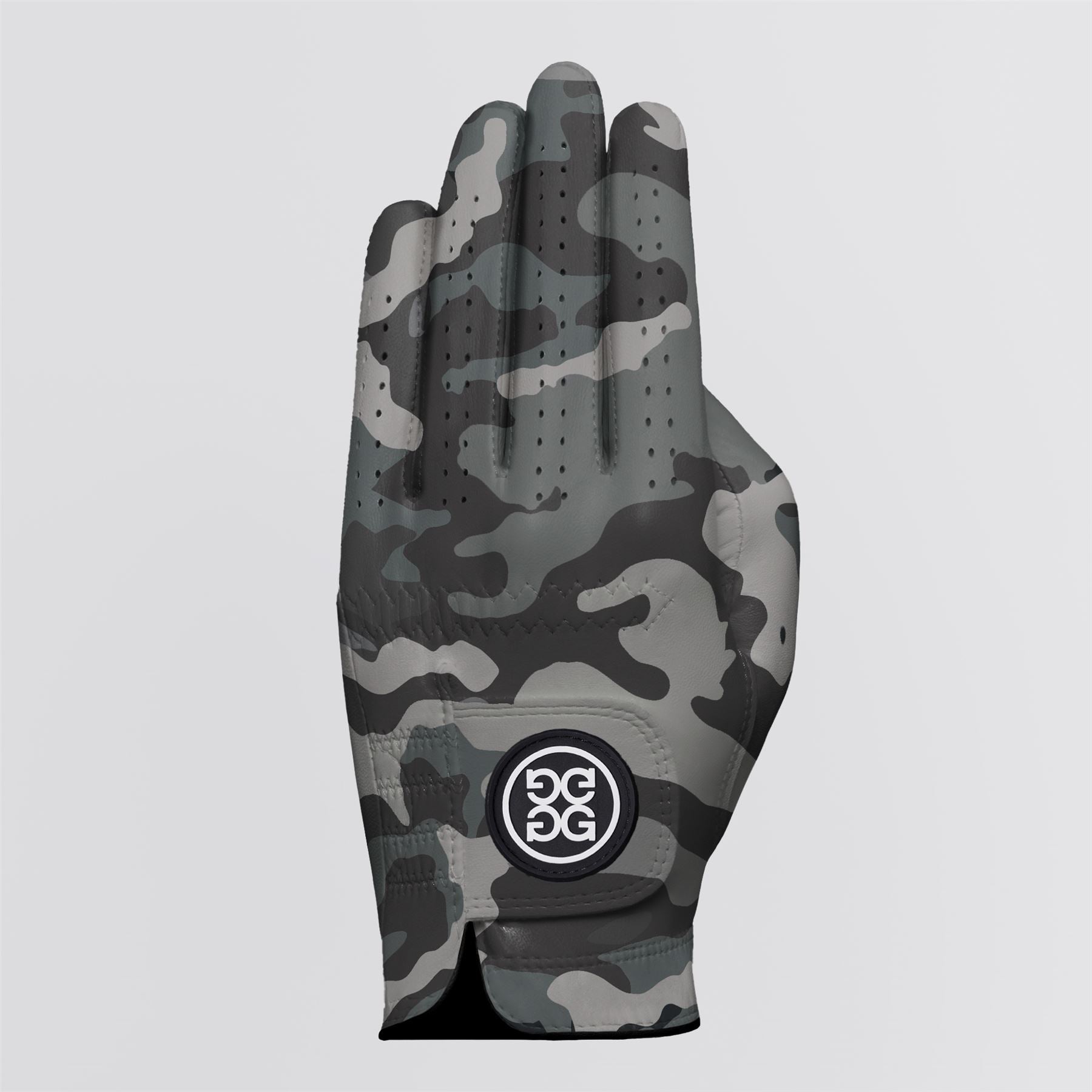 Signature Camo Left Hand Golf Glove Charcoal Camo