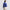 RLX Womens Mock Neck Full Zip Windbreaker Jacket Blue Mist