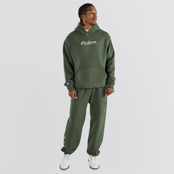 Malbon Clubhouse Sweatpants Olivine | TRENDYGOLF USA