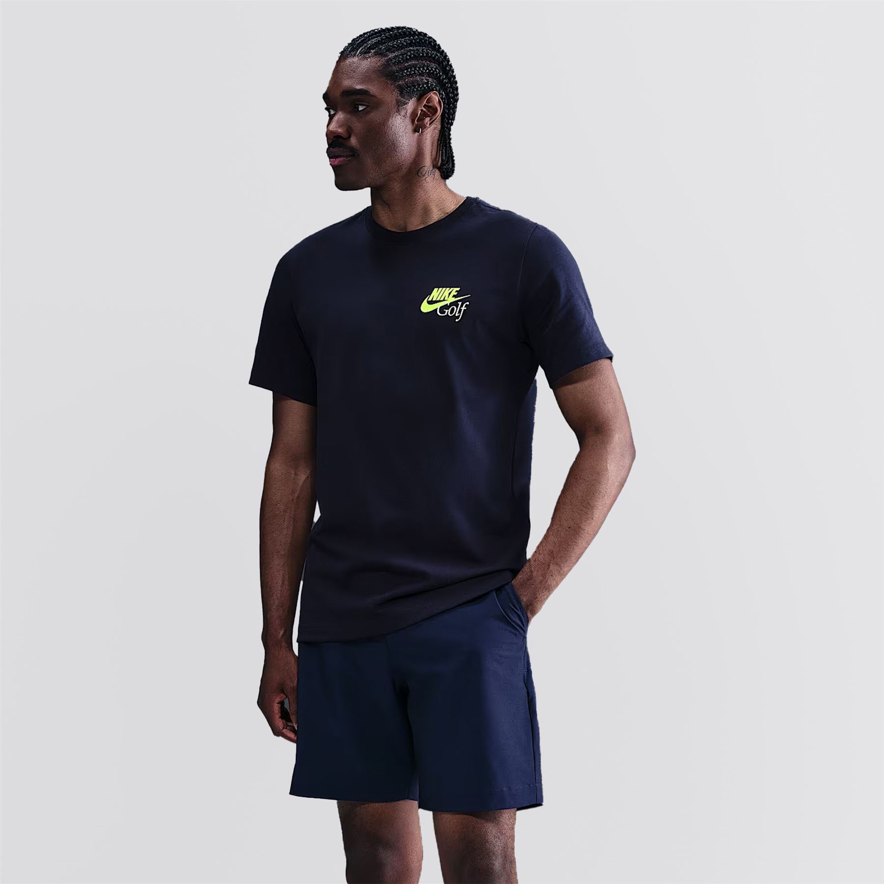 Cotton 3 Golf Tee Obsidian