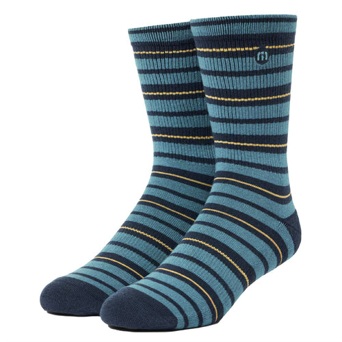 Wander Wherever Socks Mood Indigo