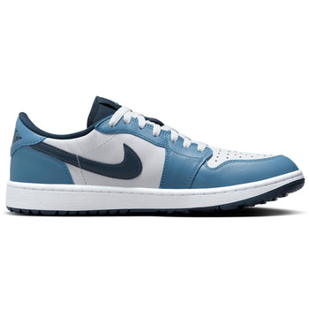 AIR JORDAN 1 LOW G（white-navy） Nike Air Jordan 1 Low G White/Armory Navy/Aegean Storm