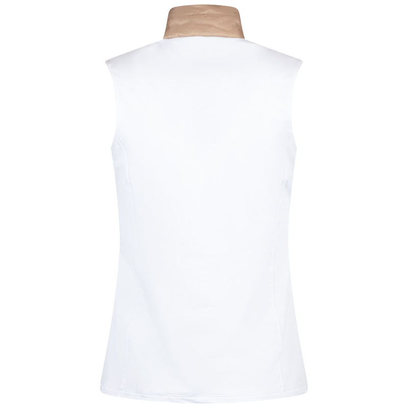 Womens The Player Vest Khaki