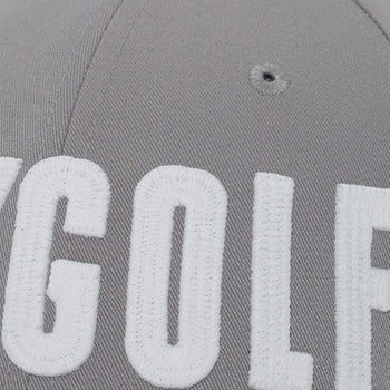 Ralph Lauren RLX Golf Logo Cap Peak Grey | TRENDYGOLFUSA