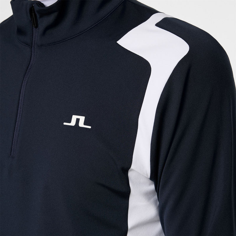 Lukas Quarter Zip Mid Layer JL Navy
