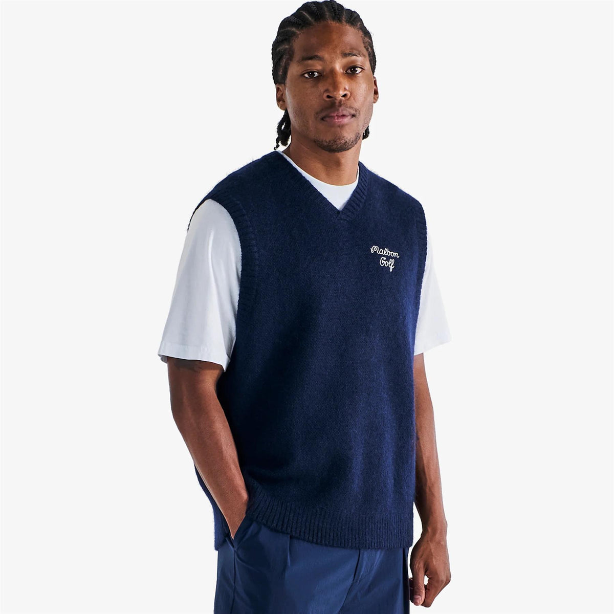 Domenica Vest Navy