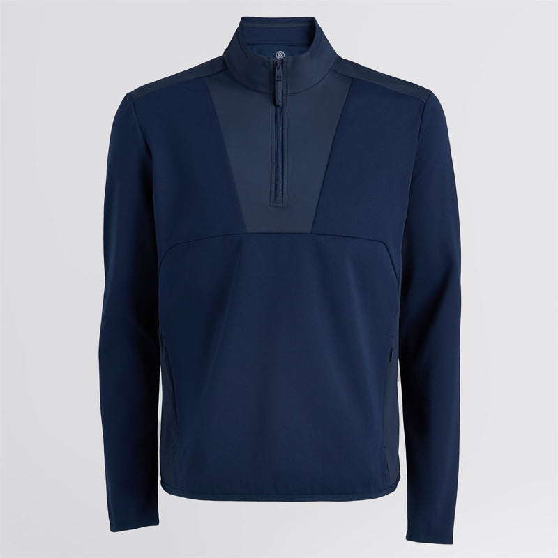 Paneled Hybrid Pullover Twilight