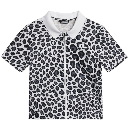 Womens Violette Print Shirt BW Leopard - W23