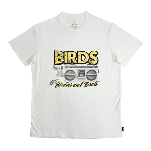 Birdies & Beats Tee White - 2024