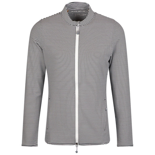 Vista Stripe Katy Full Zip Layer Black/Ivory