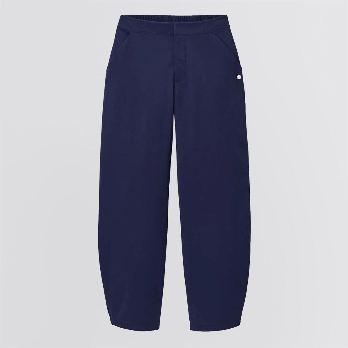 Womens Nellie Snap Leg Travel Pants Navy
