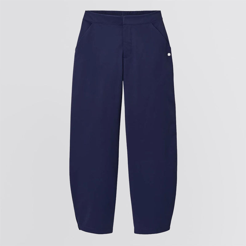 Womens Nellie Snap Leg Travel Pants Navy