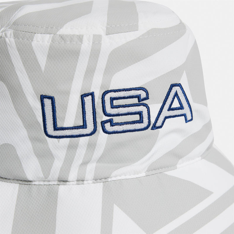 Womens Tourey Lightweight Bucket Hat US Golf White