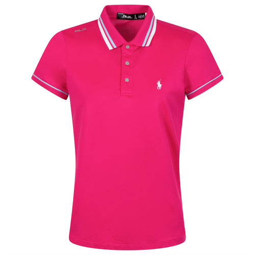 Womens RLX Tour Pique Polo Bright Pink - AW24