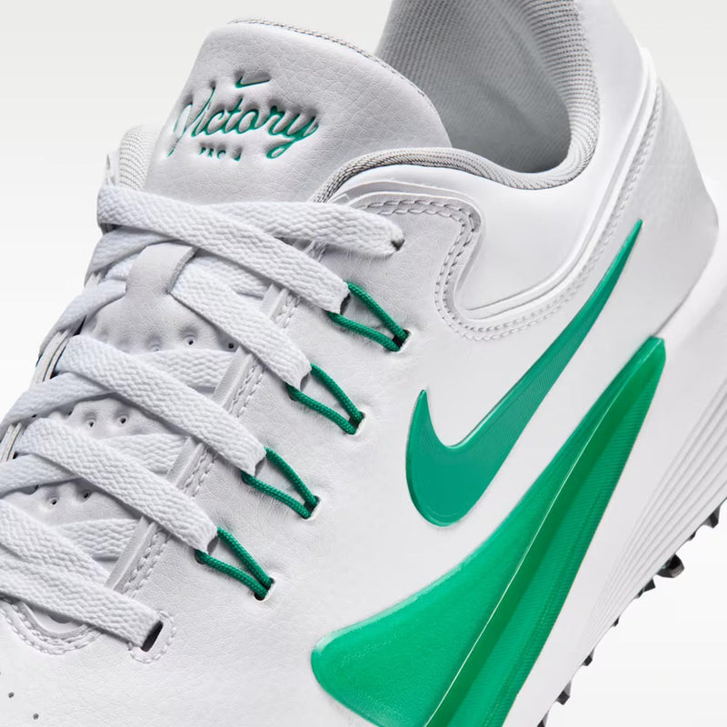 Victory Pro 4 Spiked Golf Shoes White/Malachite Black