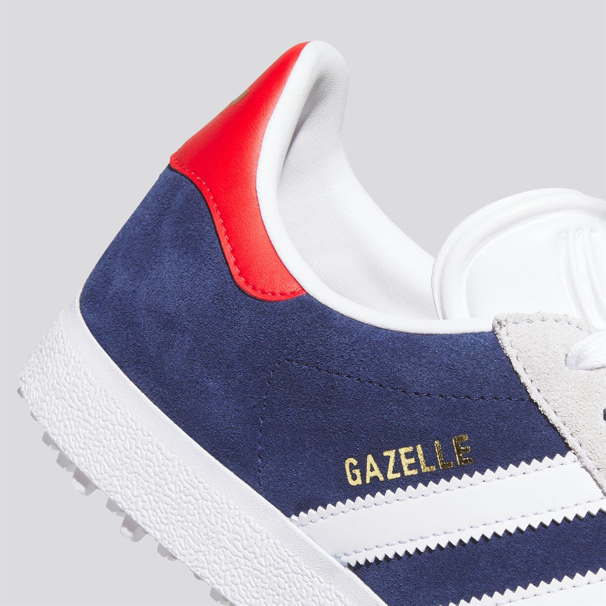 Gazelle Spikeless Golf Shoes Dark Blue/Footwear White/Pure Ruby