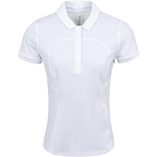 x TRENDYGOLF Womens Quick-Drying Polo White - 2023
