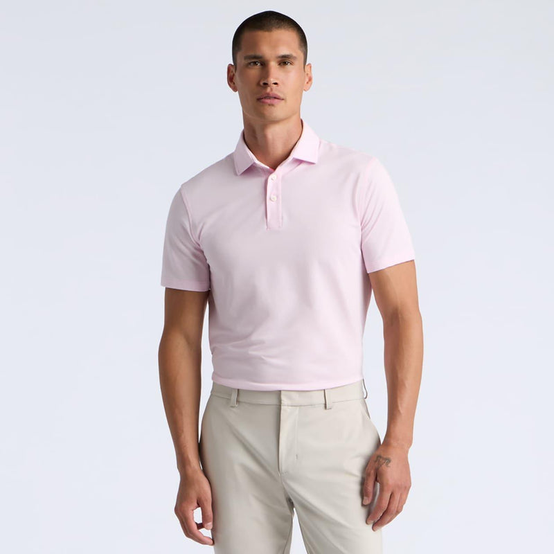 All Play Stretch Knit Polo Blush