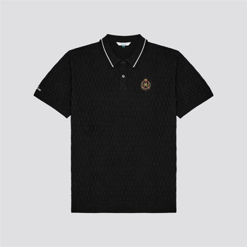 Malbon X CLUBHAUS Tour Polo - Black 【XL】 XL Malbon CLUBHAUS Tour