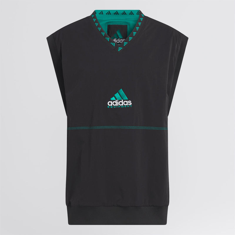 Equipment Reversible Vest Black/Green
