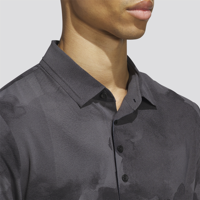 Ultimate365 Printed Tour Polo Black/Gray