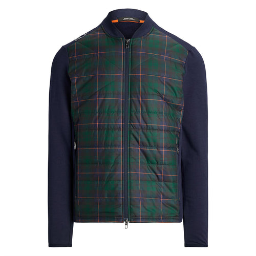 RLX Performance Wool Full Zip Mid Layer Tartan - AW24