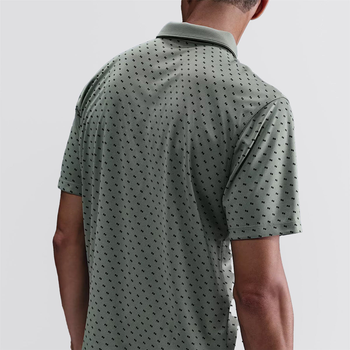 Dri-FIT Victory+ Printed Polo Clay Green/White