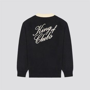 Malbon King of Clubs Sweater Black | TRENDYGOLF USA