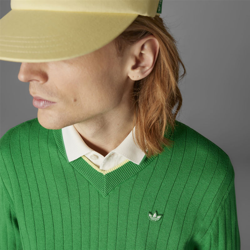 Cashmere Knit Sweatshirt Green