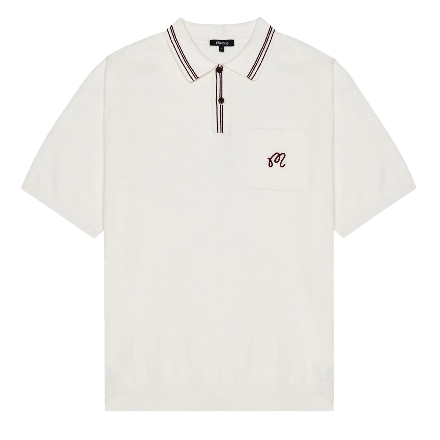 Campania Knit Polo Ivory