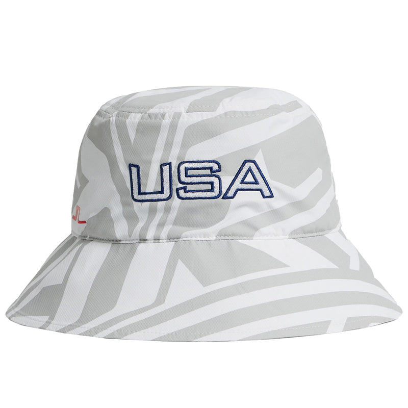 Womens Tourey Lightweight Bucket Hat US Golf White
