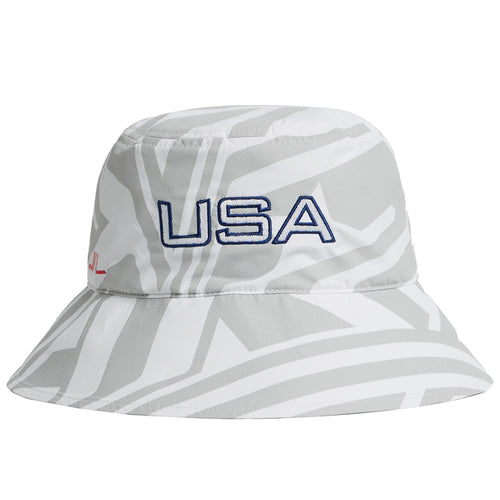 Womens Tourey Lightweight Bucket Hat US Golf White - SU24