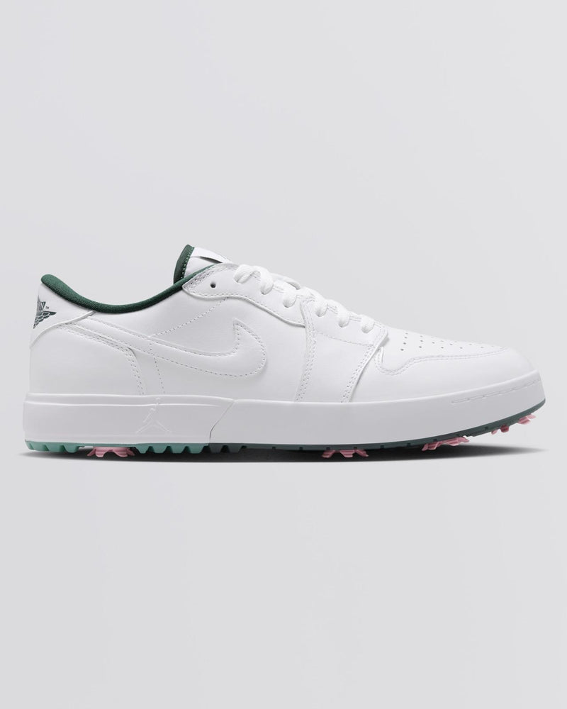 Air Jordan 1 Low Spiked Golf Shoes White