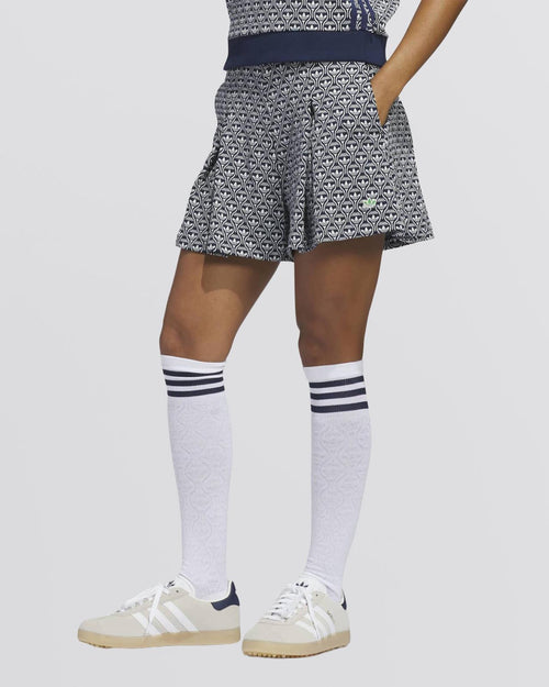 Womens Originals All Over Skort Night Indigo/Chalk White