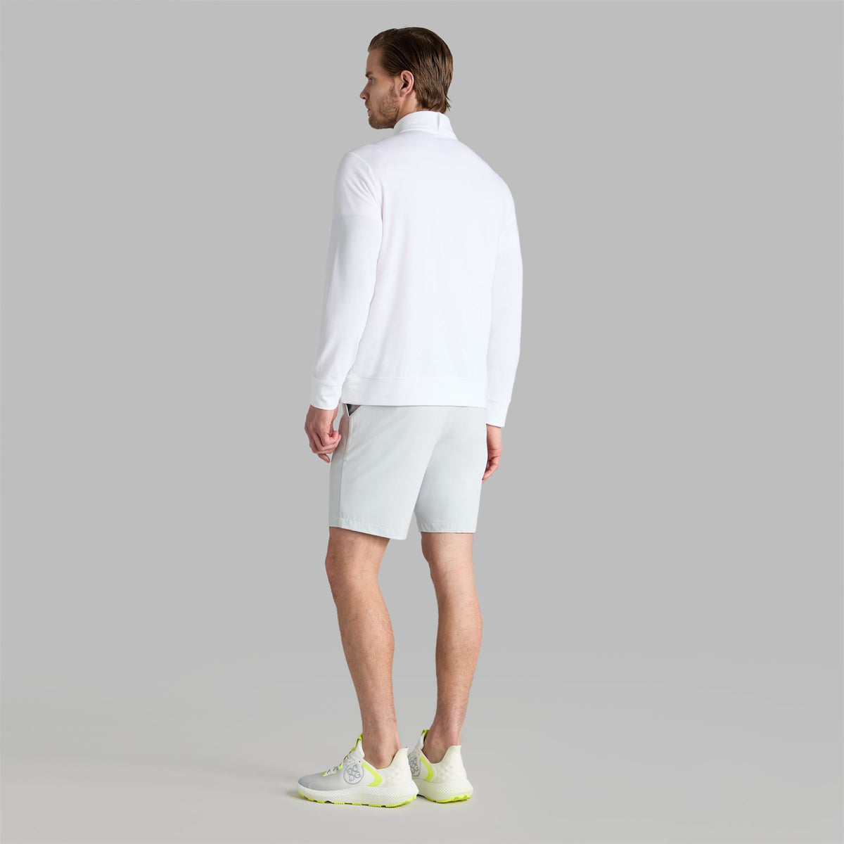 Luxe Mid Quarter Zip Snow