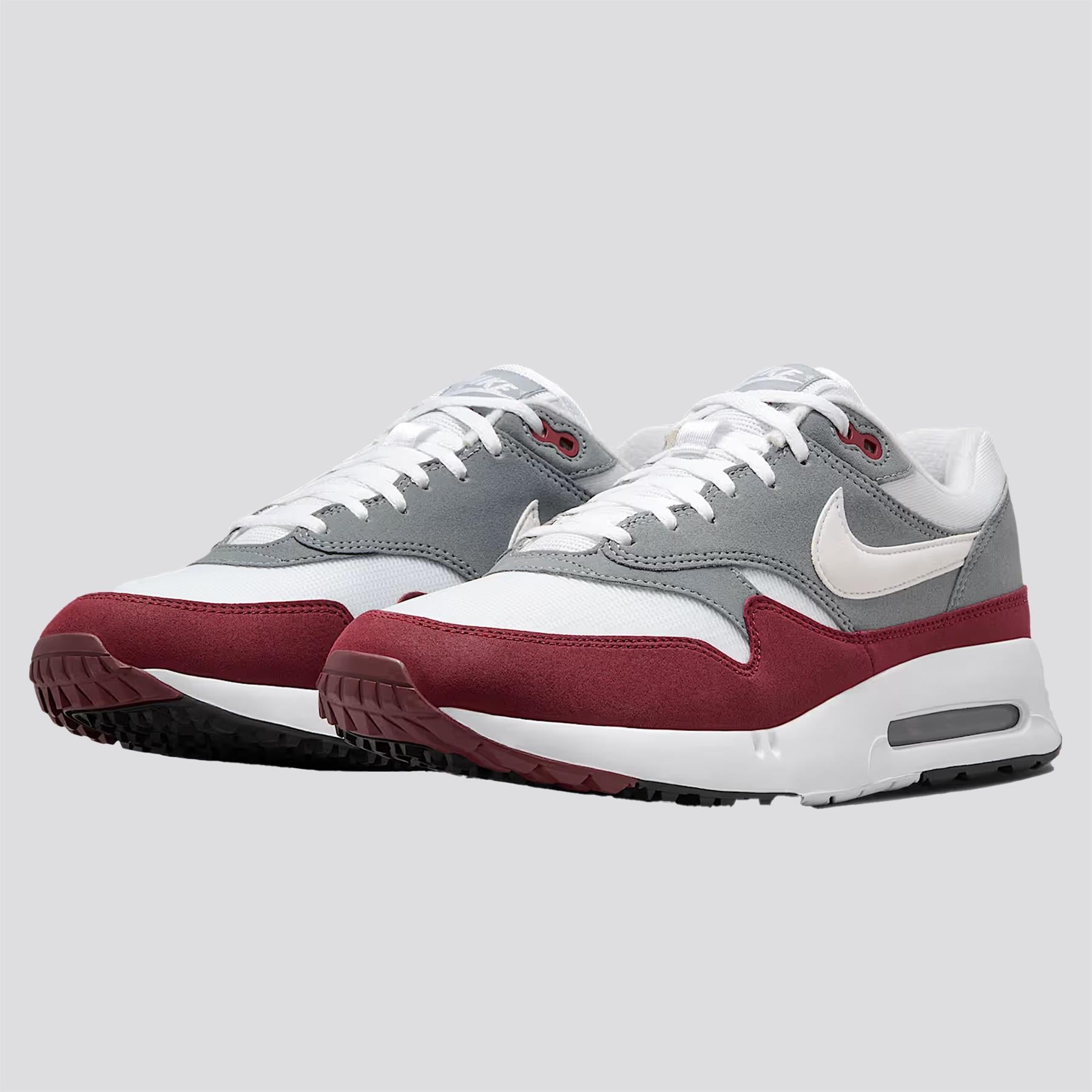 値下げ　Nike Air Max ホワイト/レッド　ゴルフ Nike Air Max 1 '86 OG Golf Shoes Team Red/White | TRENDYGOLF USA