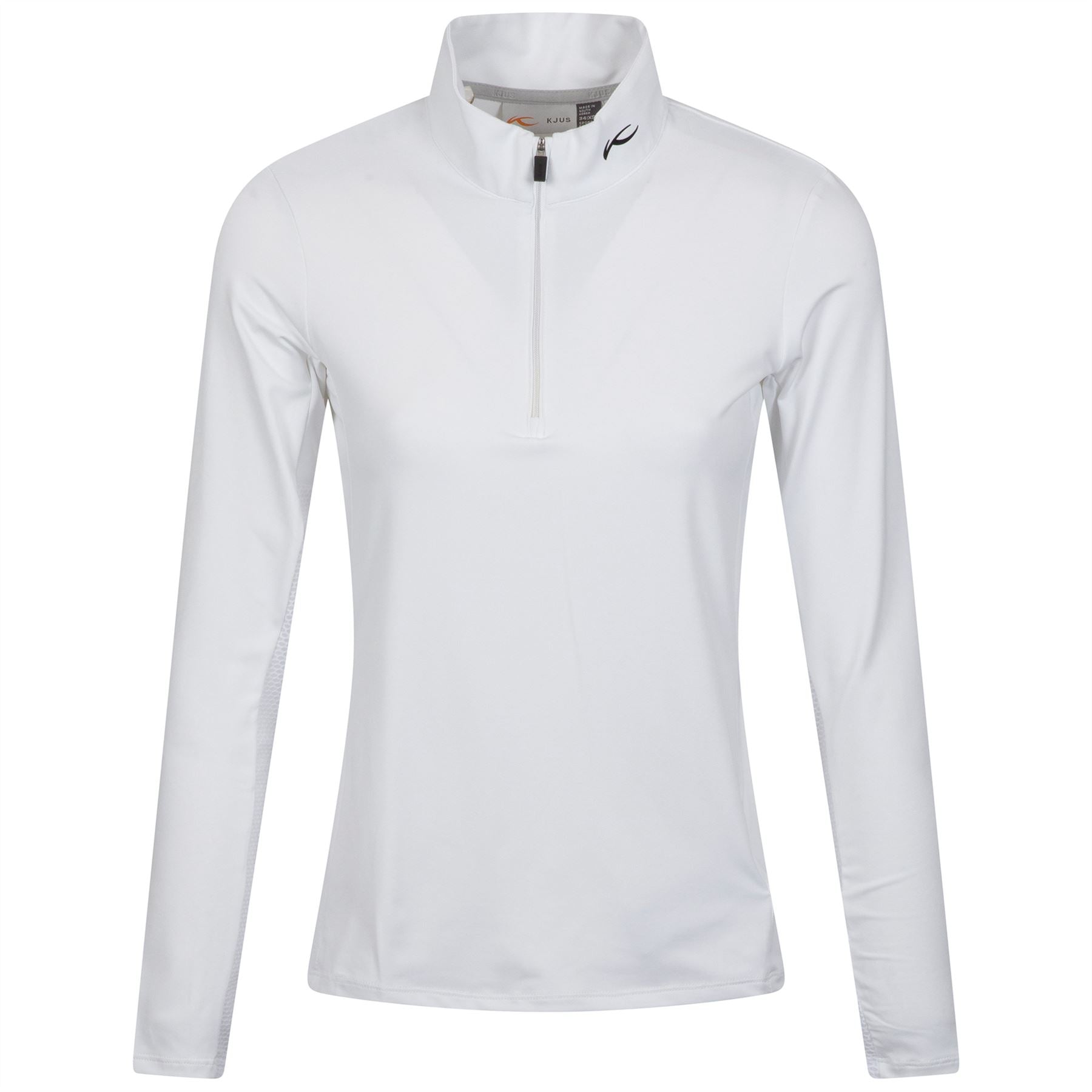 Womens Sunshine Sport Half Zip Mid Layer White
