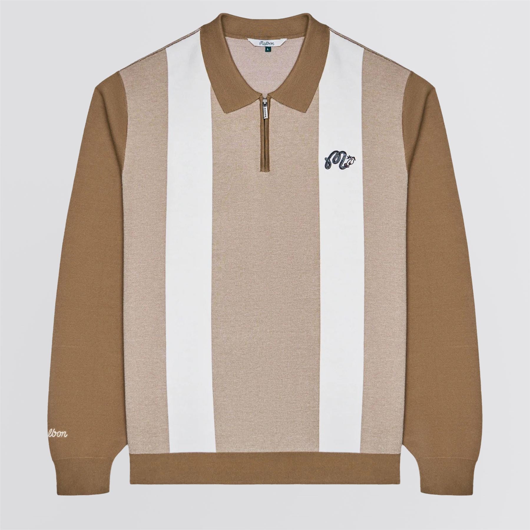 Malbon Dove Polo Sweater Hawk | TRENDYGOLF USA
