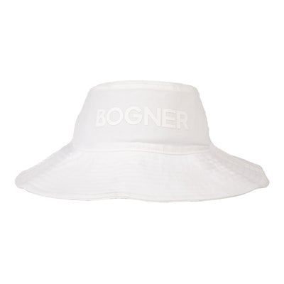Lissy Asi 16D Cotton Stretch Brushed Twill Bucket Hat White - SS23