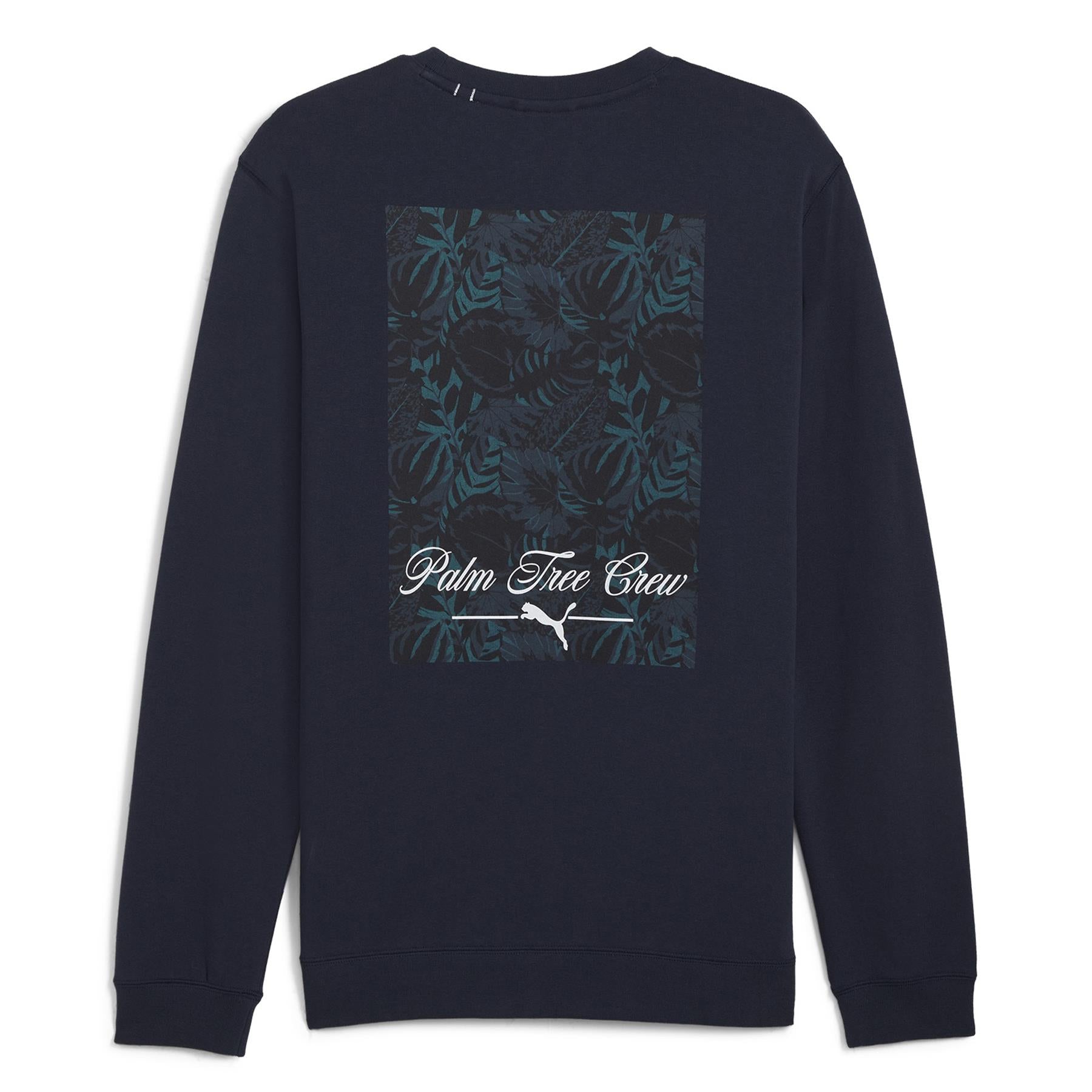 x PTC Glitch Graphic Crewneck Deep Navy