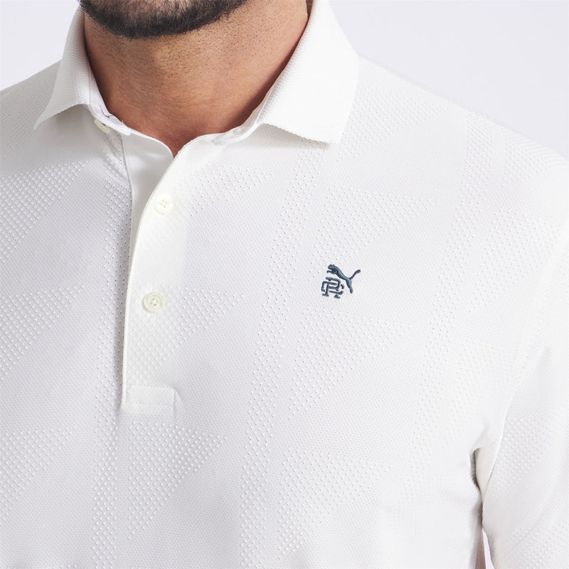 x RC MATTR Jacquard Polo Warm White
