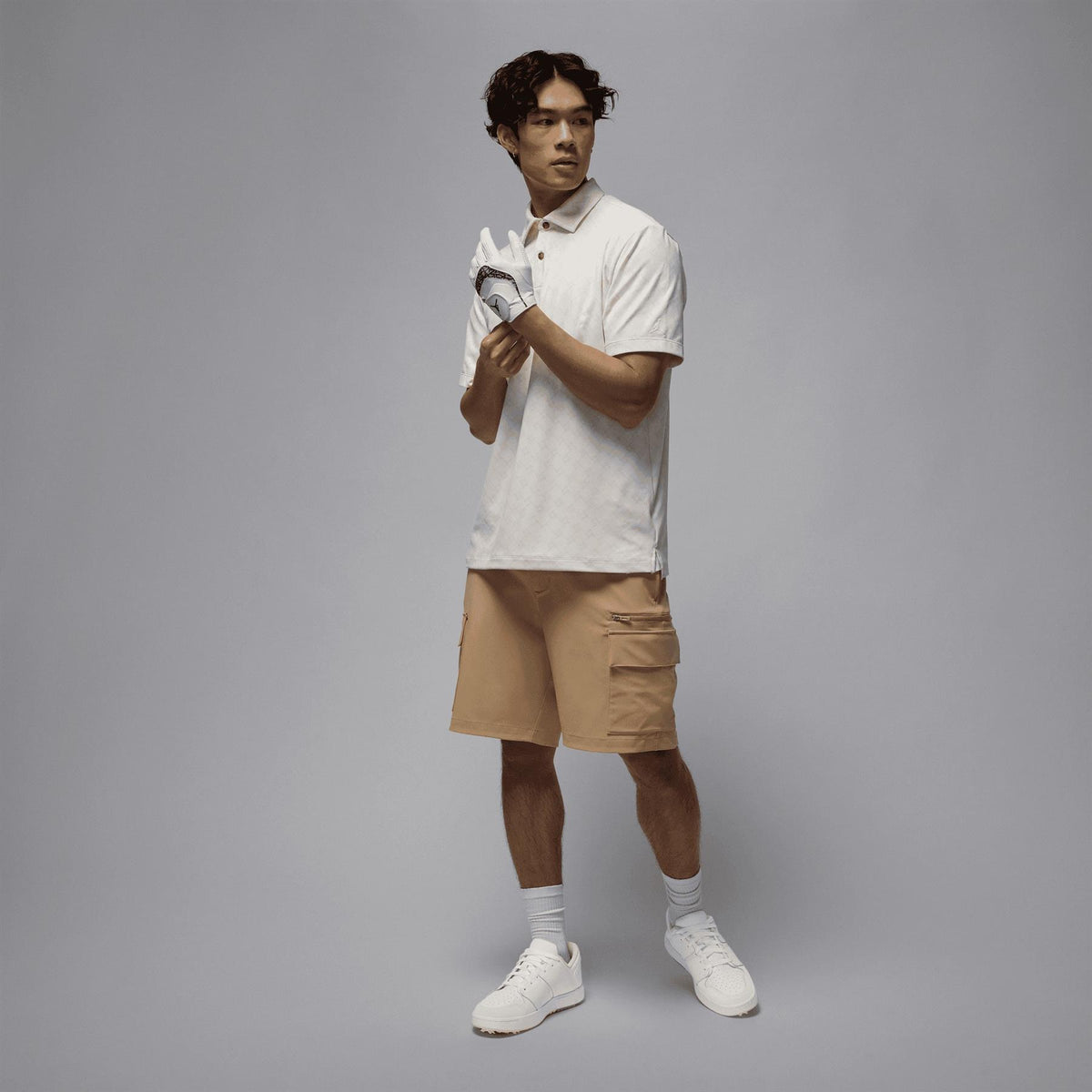 Jordan NU Retro 1 Golf Shoes White/Washed Coral