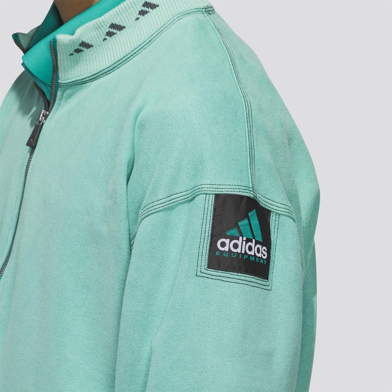 Equipment Quarter Zip Jacket Green