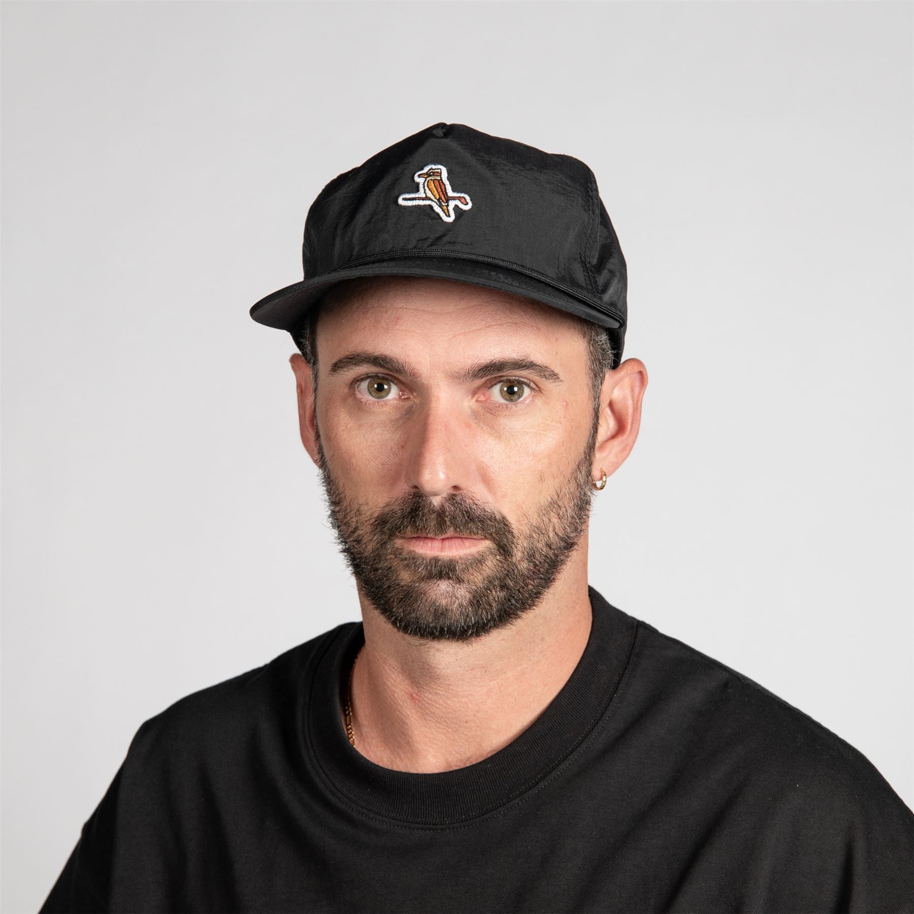 Walker Golf Things Kooka Nylon Cap Black | TRENDYGOLF USA